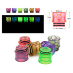 Reewape Drip Tip Résine 810 Couleur Aléatoire (10 pièces/paquet) – AS116F - 1 Paquet
