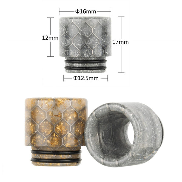 Reewape Drip Tip Résine 810 Couleur Aléatoire (10 pièces/paquet) – AS263CS - Lot de 1
