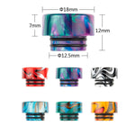 Reewape Drip Tip Résine 810 Couleur Aléatoire (10 pièces/paquet) – AS116F - 1 Paquet
