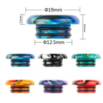 Reewape Drip Tip Résine 810 Couleur Aléatoire (10 pièces/paquet) – AS116F - 1 Paquet
