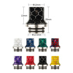 Reewape Drip Tip Résine 810 Couleur Aléatoire (10 pièces/paquet) – AS116F - 1 Paquet

