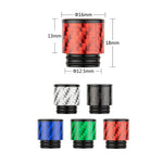 Reewape Drip Tip Résine 810 Couleur Aléatoire (10 pièces/paquet) – AS116F - 1 Paquet
