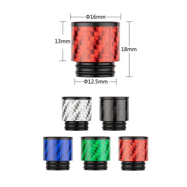 Reewape Drip Tip Résine 810 Couleur Aléatoire (10 pièces/paquet) – AS292 - 1Paquet

