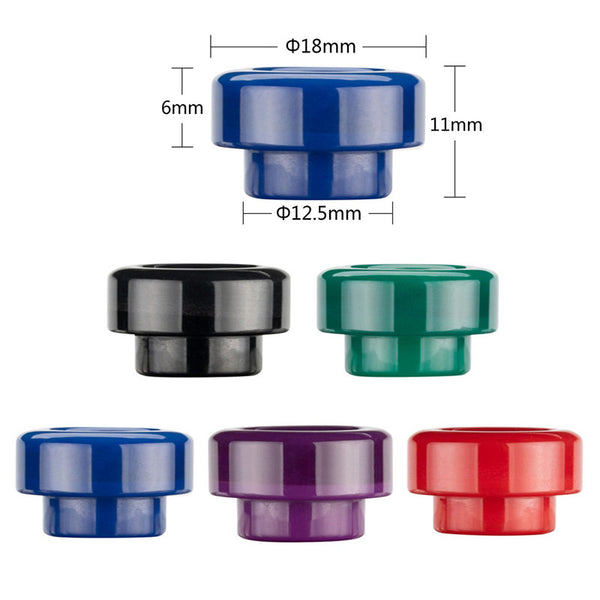 Reewape Drip Tip Résine 810 Couleur Aléatoire (10 pièces/paquet) – AS302 - 1 lot
