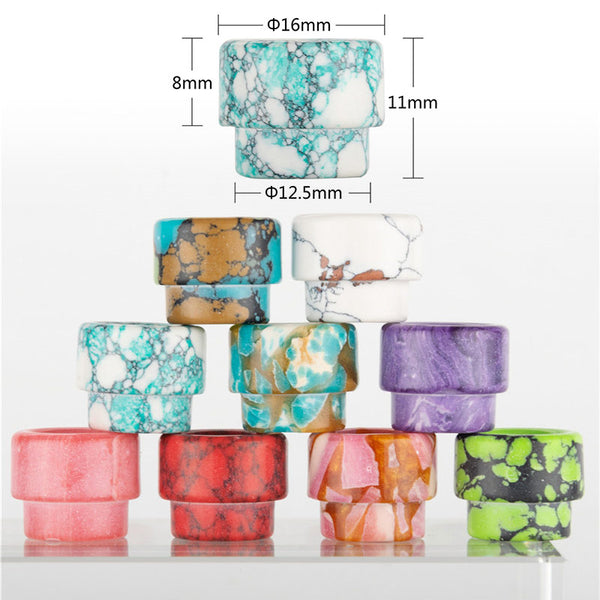 Reewape Drip Tip Résine 810 Couleur Aléatoire (10 pièces/paquet) – AS307 - 1 Paquet
