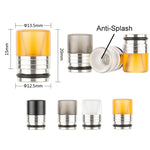 Reewape Drip Tip Résine 810 Couleur Aléatoire (10 pièces/paquet) – AS116F - 1 Paquet
