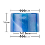 Reewape Drip Tip Résine Couleur Aléatoire (10pcs/paquet) – AS269 (Smok TFV8 Baby V2/ TFV 16) - 1 Paquet

