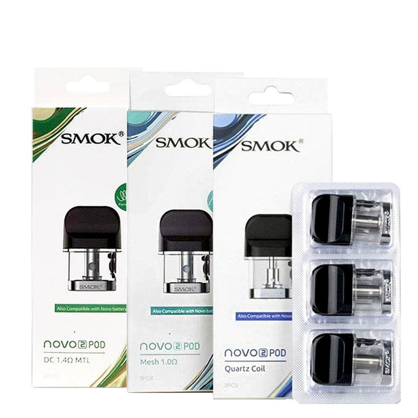 Cartouche SMOK Novo 2 Pod 2ml (3 pièces/paquet) – Cartouche SMOK Novo 2 Pod 2ml (3 pièces/paquet)
