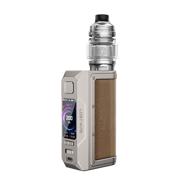 Lost Vape Thelema Q200 Pro Mod Kit 200W with Centaurus Sub Ohm V2 Tank 5ml – Desert Defender - Thelema Q200 Pro Kit
