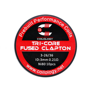 
          10pcs Coilology Tri-Core Fused Clapton Prebuilt Coil 26ga*3+36ga – Other – Parcelcabin International Shipping
        