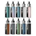 Voopoo Drag S3 60W Box Mod Kit with PnP X Cartridge MTL Pod 3000mAh 5ml – Brown - Drag S3 Kit
