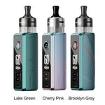 Voopoo Drag S3 60W Box Mod Kit with PnP X Cartridge MTL Pod 3000mAh 5ml – Brown - Drag S3 Kit
