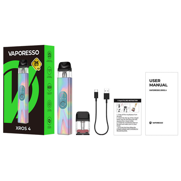Vaporesso XROS 4 Pod System Kit 1000mAh 3ml (SALE) – Vaporesso XROS 4 Pod System Kit 1000mAh 3ml (SALE)
