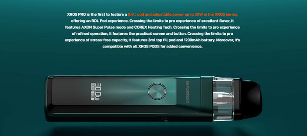 Kit Vaporesso XROS PRO Pod System 1200mAh 3ml (EN SOLDE)  – Kit Vaporesso XROS PRO Pod System 1200mAh 3ml (EN SOLDE) 
