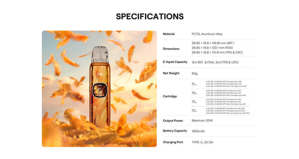 Kit système de pod Uwell Caliburn G5 1600mAh 3ml (Max 35W) – Kit système de pod Uwell Caliburn G5 1600mAh 3ml (Max 35W)
