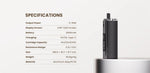 Kit système de pod Lost Vape Centaurus Ori 35 2500 mAh 5 ml (Max 35W) – Noir classique - Kit Centaurus Ori 35
