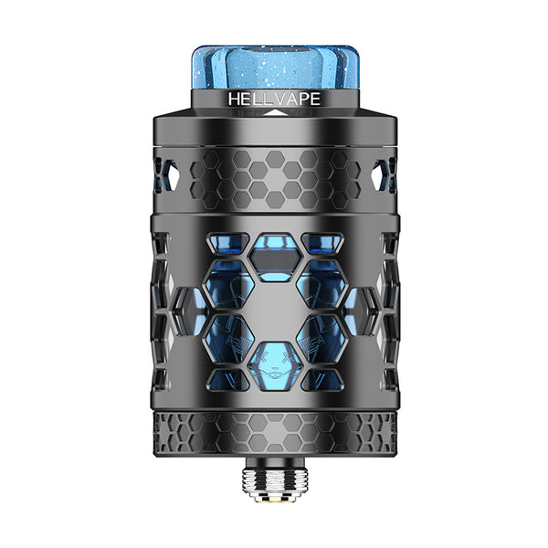 خزان هيلفاب ديد رابيت 4 آر تي إيه برو سعة 5.5 مل (26 مم) – Gunmetal Blue - Dead Rabbit 4 RTA Pro
