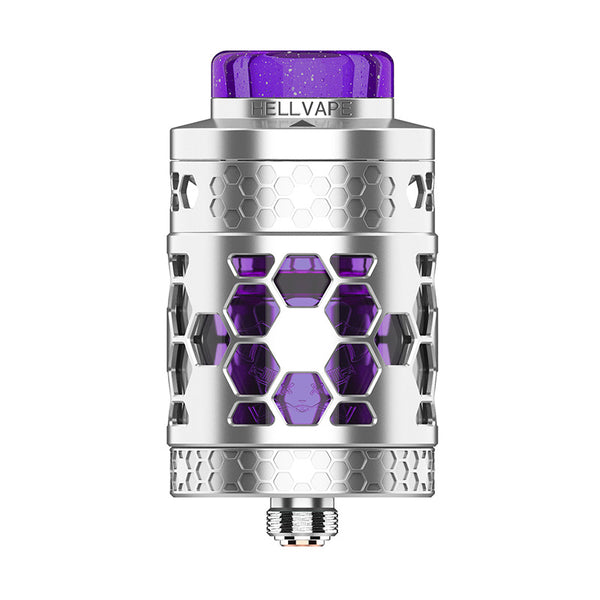 خزان هيلفاب ديد رابيت 4 آر تي إيه برو سعة 5.5 مل (26 مم) – SS Purple - Dead Rabbit 4 RTA Pro
