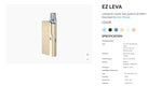 Innokin EZ LEVA PCC Pod Kit 2400mAh 2.5ml (2000mAh + 400mAh) – Sky Blue - EZ LEVA Kit – Parcelcabin International Shipping