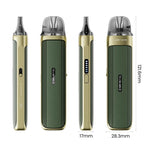Kit système de pod Thelema Aura S de Lost Vape 1600mAh 3ml (Max 40W) – Cuir Noir - Kit Thelema Aura S
