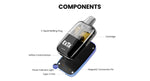 Lost Vape Kata Pod System Kit 1600mAh 10ml (Max 30W) – Midnight Drive - Kata Pod Kit
