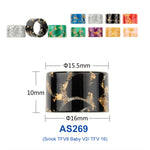 Reewape Drip Tip Résine Couleur Aléatoire (10pcs/paquet) – AS269 (Smok TFV8 Baby V2/ TFV 16) - 1 Paquet
