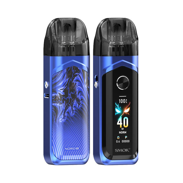 Kit système Pod SMOK Nord 6 3800 mAh 5 ml (80 W max.) – Bleu - Kit Nord 6
