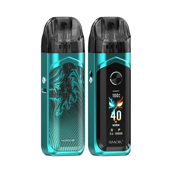 Kit système Pod SMOK Nord 6 3800 mAh 5 ml (80 W max.) – Vert minéral - Kit Nord 6
