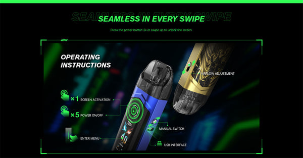 Kit système Pod SMOK Nord 6 3800 mAh 5 ml (80 W max.) – Kit système Pod SMOK Nord 6 3800 mAh 5 ml (80 W max.)
