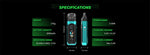 Kit système Pod SMOK Nord 6 3800 mAh 5 ml (80 W max.) – Argenté - Kit Nord 6
