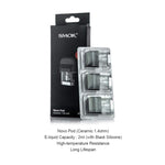 Cartouche SMOK Novo Pod 3ml/2ml (3 pièces/paquet) – 1.2ohm - 1Pack
