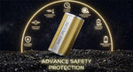 YiHi SXmini MQ Plus Box Mod 100W (Single 21700/20700/18650 Battery) – Black - MQ Plus Mod
