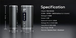 YiHi SXmini MQ Plus Box Mod 100W (Single 21700/20700/18650 Battery) – Black - MQ Plus Mod
