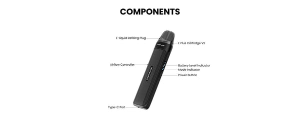 Kit système de pod Thelema Aura S de Lost Vape 1600mAh 3ml (Max 40W) – Kit système de pod Thelema Aura S de Lost Vape 1600mAh 3ml (Max 40W)
