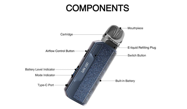 Lost Vape Thelema Elite S Pod Kit 1400mAh 3ml (Max 40W) – Lost Vape Thelema Elite S Pod Kit 1400mAh 3ml (Max 40W)

