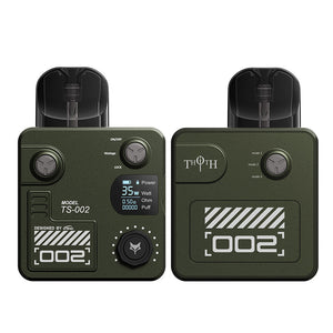 Kumiho THOTH S Pod System Kit 1000mAh 2ml,Auto Power Off if no Operation for 10 Minutes