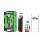 Kit de système de pod Vaporesso Luxe Q3 1450 mAh 3 ml (max 20 W) – Noir classique - Kit Luxe Q3
