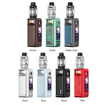 VOOPOO Drag 6 Kit Mod avec Uforce-X Tank II 4400 mAh 5 ml (Max 220W) – Marron - Kit de 6 roulettes
