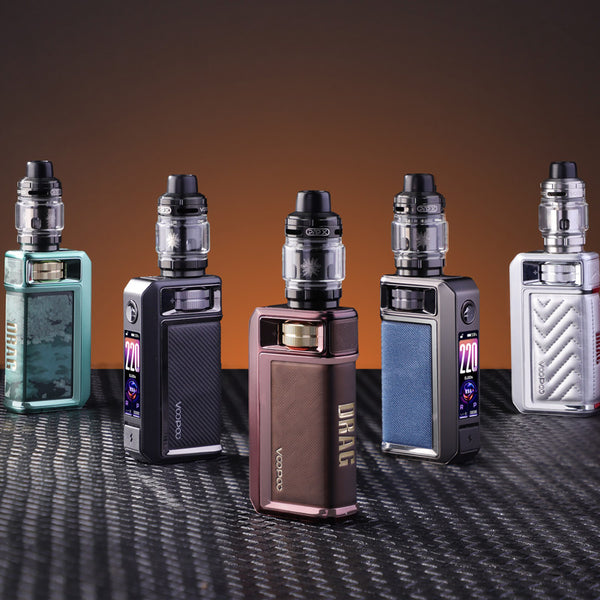 VOOPOO Drag 6 Kit Mod avec Uforce-X Tank II 4400 mAh 5 ml (Max 220W) – VOOPOO Drag 6 Kit Mod avec Uforce-X Tank II 4400 mAh 5 ml (Max 220W)
