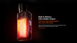VOOPOO Drag 6 Kit Mod avec Uforce-X Tank II 4400 mAh 5 ml (Max 220W) – Marron - Kit de 6 roulettes
