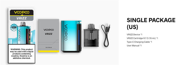 VOOPOO Vrizz Pod System Kit 800mAh 15ml – Voopoo – Image 15