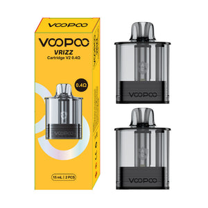 VOOPOO Vrizz Cartridge V2 for Vrizz 2 Kit, Vrizz Kit 15ml(2pcs/pack)
