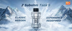 Geekvape Z Sub Ohm Tank 5 Tank 5.5ml (29mm) – Glossy Black - Z Subohm Tank 5 – Parcelcabin International Shipping